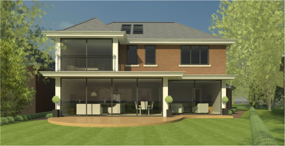Structural design,New Build House – Surrey | KMASS | Ken McHale